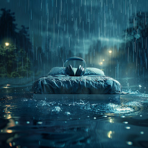 อัลบัม Night Rain: Binaural Sleep Waves ศิลปิน Rain Recordings