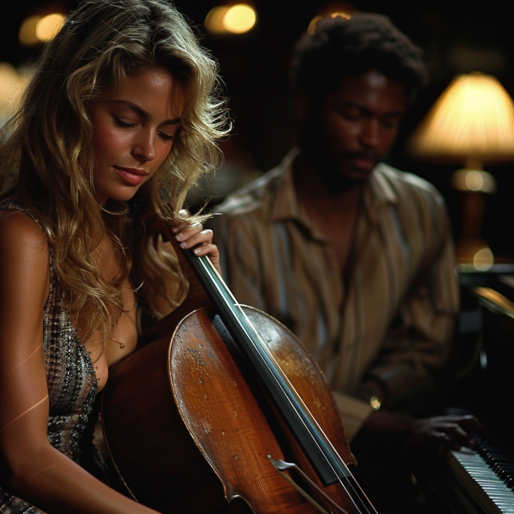 Tapiz Jazz En La Noche Melodía