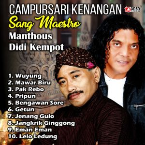 Manthous的專輯Campursari Kenangan Sang Maestro (Explicit)