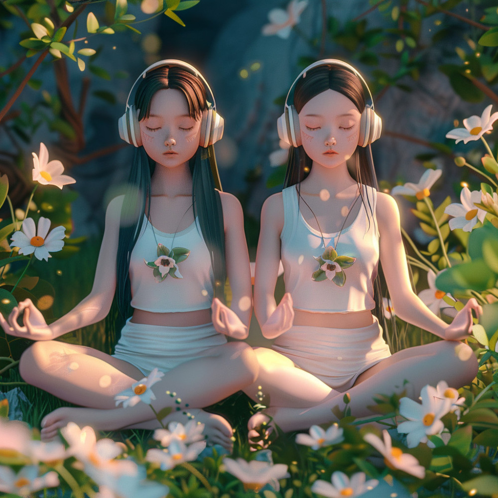 Calm Meditation Reflect