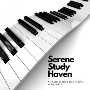 Serene Study Haven: Ambient Piano's Nurturing Resonance
