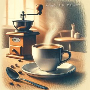 Calm Background Paradise的專輯Roasted Beans (Dreamy Cafe Aesthetic)