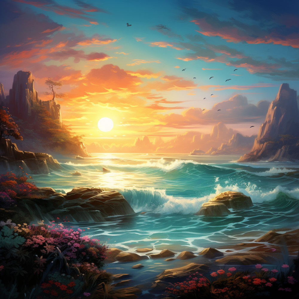 Meditative Oceanic Flow