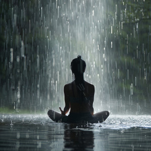อัลบัม Rain Meditation Binaural: Deep Focus ศิลปิน Meditation Academy