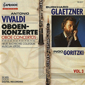 Burkhard Glaetzner的專輯Vivaldi: Oboe Concertos, Vol. 3