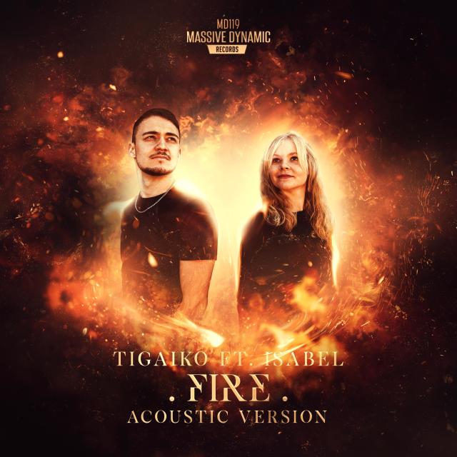 Album Fire [Acoustic Version] (feat. Isabel) from Tigaiko