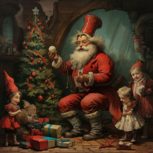 Album Fireside Folk: Rustic Christmas Rhythms from Instrumental Christmas Music