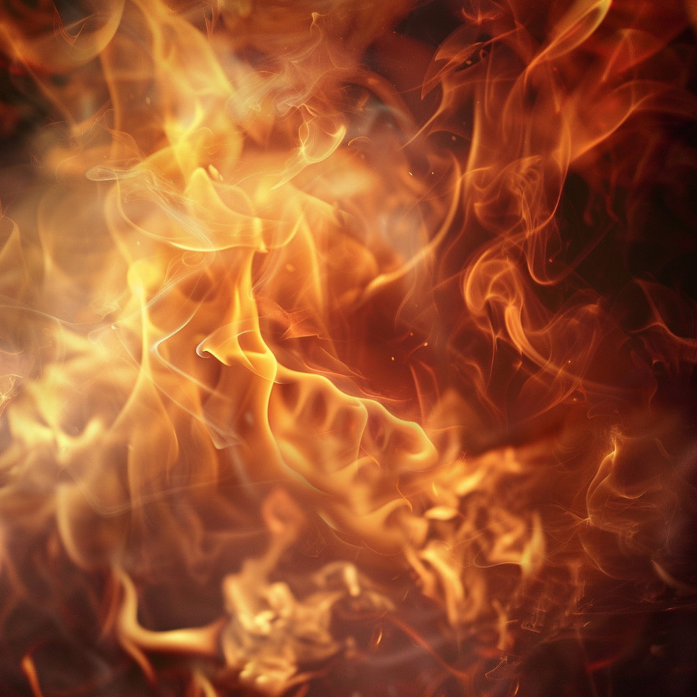 Calming Fire Mindful Stillness