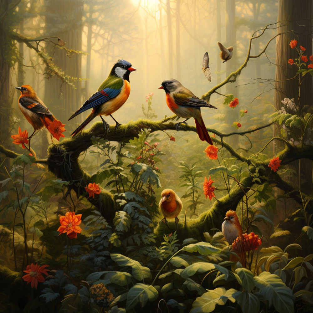 Hummingbird Harmony Nectar Symphony