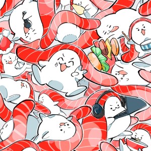 Dengarkan lagu カリフォルニア・ロール nyanyian sumeshiii a.k.a.virtual osushi dengan lirik