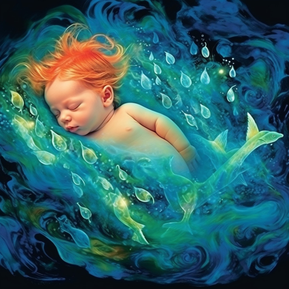Baby's Melodic Ocean Drift