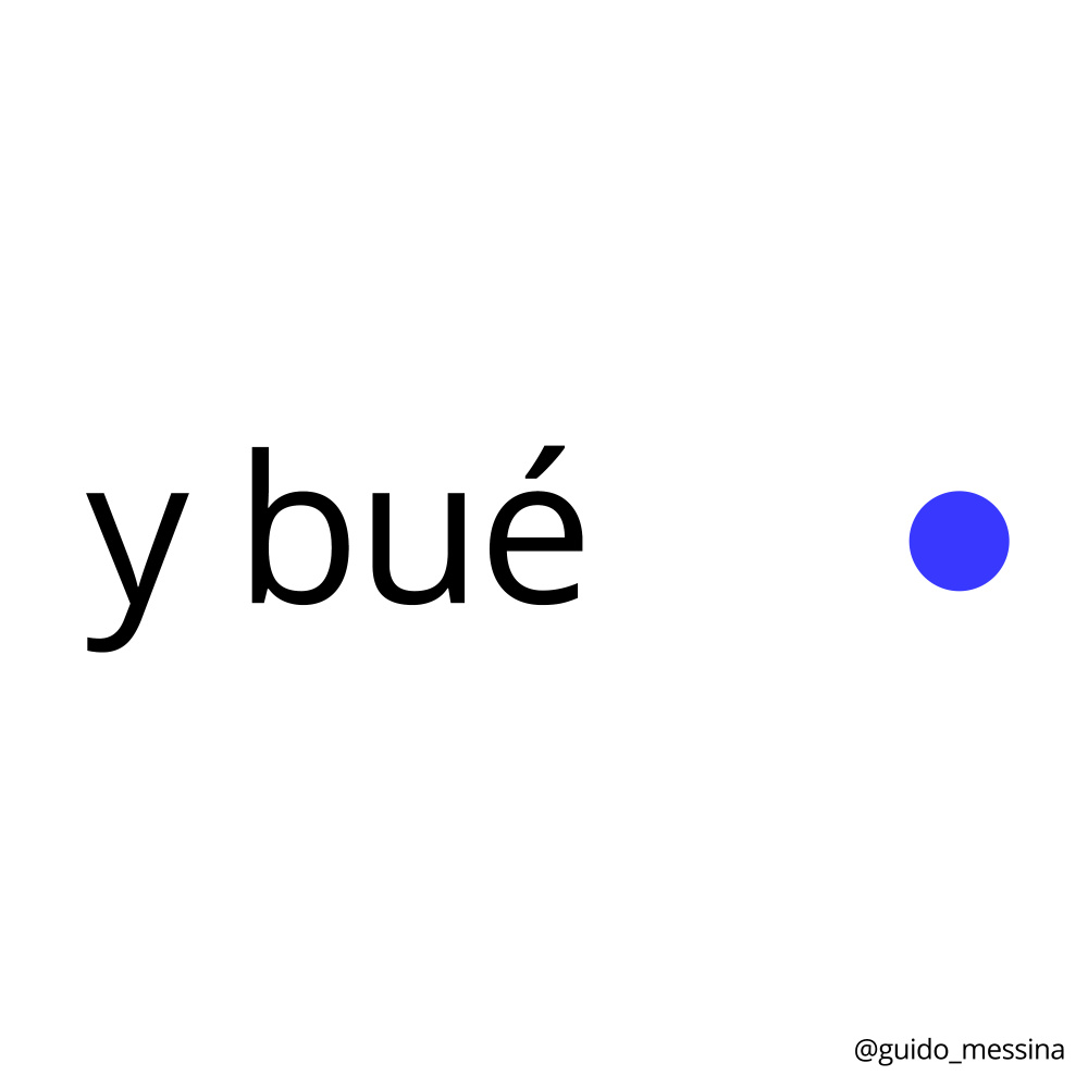Y Bué
