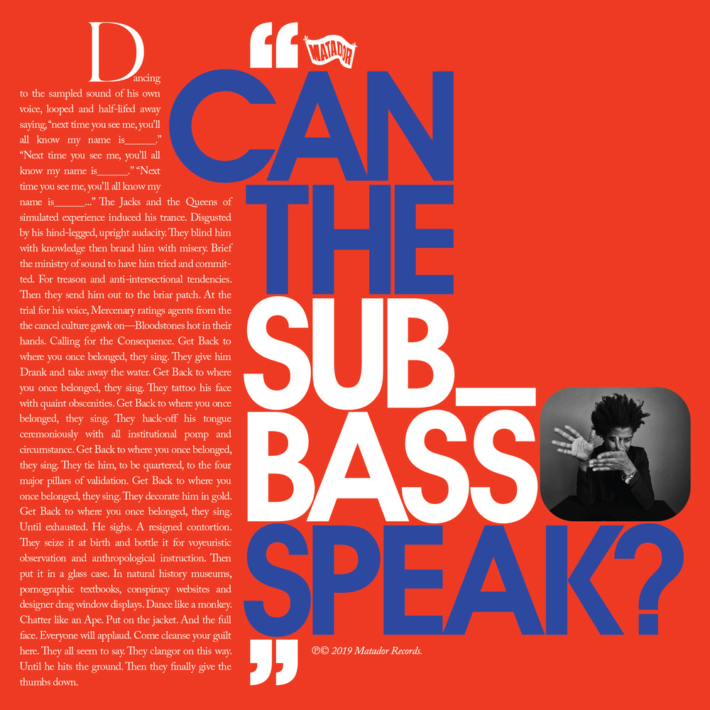 Can the Sub_Bass Speak? (Explicit)