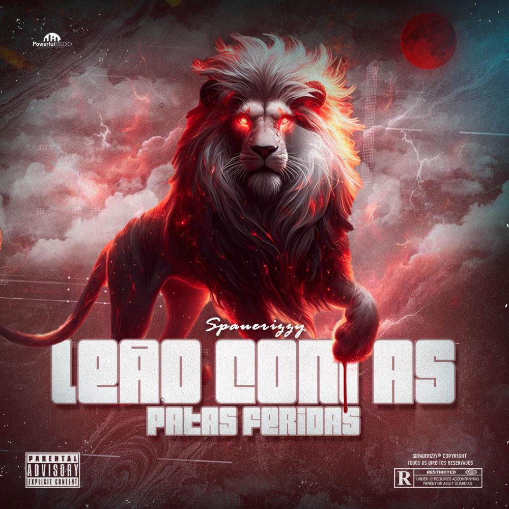 Leão com as patas feridas (Explicit)