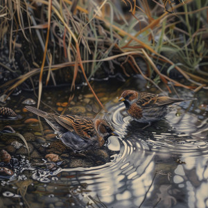 อัลบัม Binaural Meditation with Birds Creek and Nature Harmony ศิลปิน Red Neptune