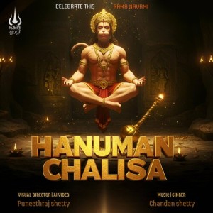 Listen to Hanuman Chalisa song with lyrics from Chandan Shetty