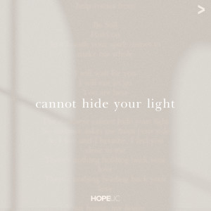 Album Cannot Hide Your Light from HopeUC