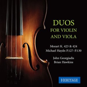 John Georgiadis的專輯Mozart and Michael Haydn: Duos for Violin and Viola