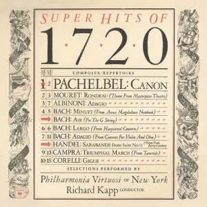 Philharmonia Virtuosi of New York的專輯Super Hits of 1720