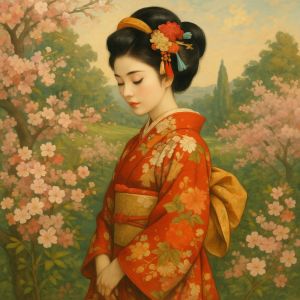 Album Spirit of Kimonos from the Heart of Japan from Japanese Zen Shakuhachi