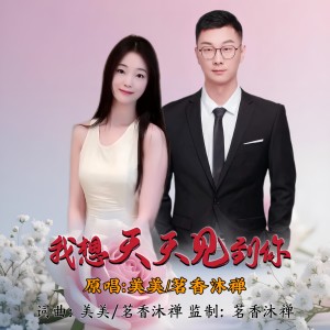 Listen to 我想天天见到你（对唱版） (完整版) song with lyrics from 美美