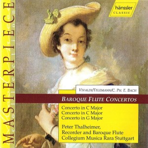 Peter Thalheimer的專輯Vivaldi / Telemann / Bach, C.P.E.: Baroque Flute Concertos