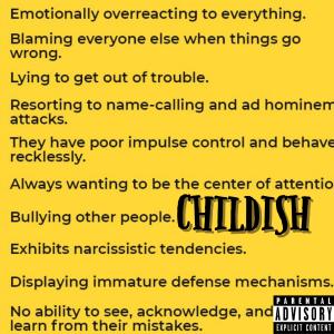ดาวน์โหลดและฟังเพลง Childish (feat. C Dub Nigha, Sleazeball Esco & Mr Bando|Explicit) พร้อมเนื้อเพลงจาก Thug Bruthas Empire