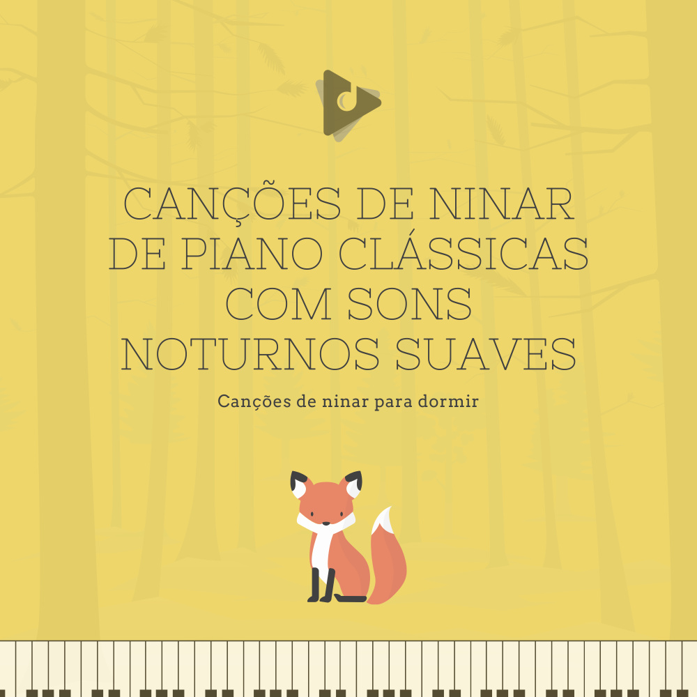 a dona Aranha com sons noturnos calmantes (Piano clássico instrumental)