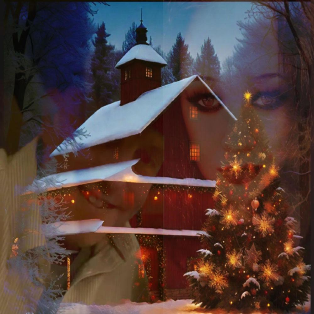 Country Christmas around the tree (feat. Kristina McNeely)
