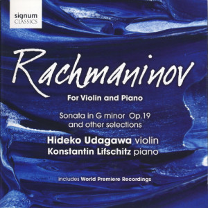 Hideko Udagawa的專輯Rachmaninov for Violin and Piano