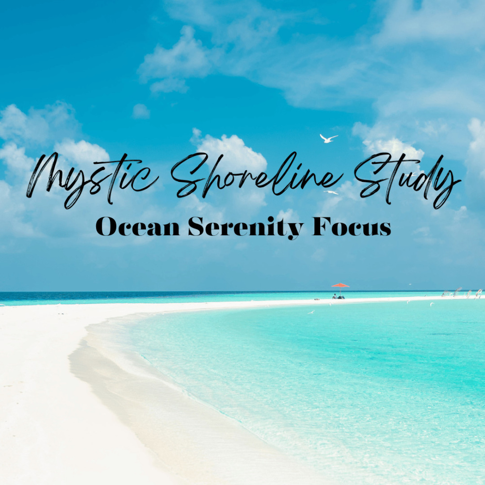 Moonlit Study with Nature's Oceanic Flow