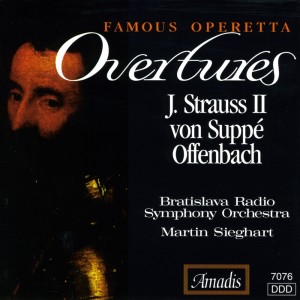 Bratislava CSR Symphony Orchestra的專輯Offenbach / Strauss II / Suppe: Famous Operetta Overtures