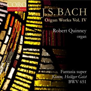 Robert Quinney的專輯Fantasia super 'Komm, Heiliger Geist', BWV 651