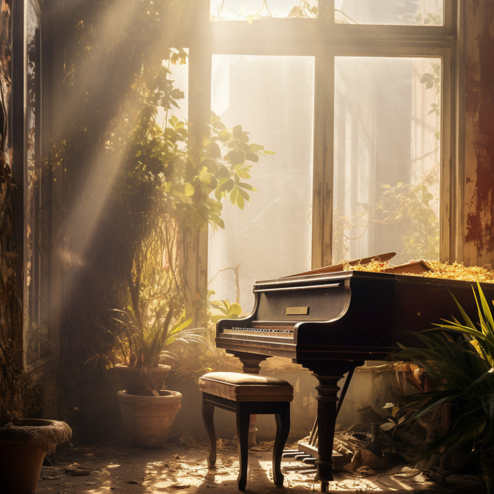 Ecos De Piano Místico: Ideas Armónicas Etéreas