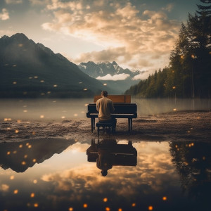 Meditate & Chill的專輯Harmonic Stillness: Piano Meditation