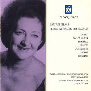 Album French & Italian Opera Arias from Lauris Elms