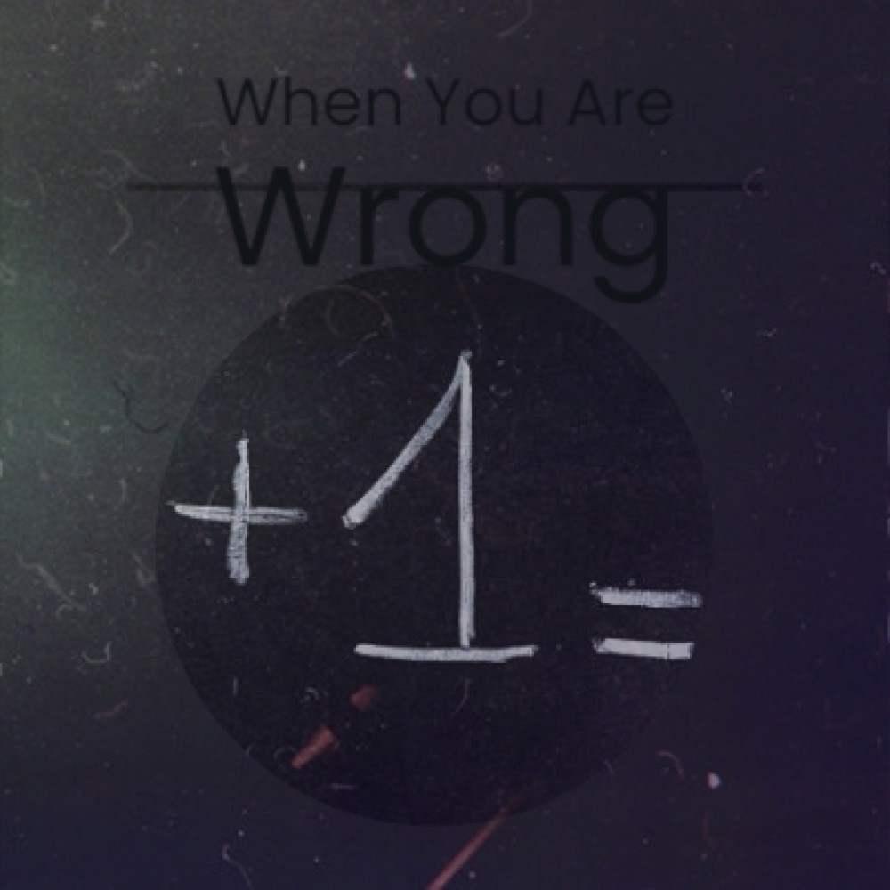 When You Are Wrong