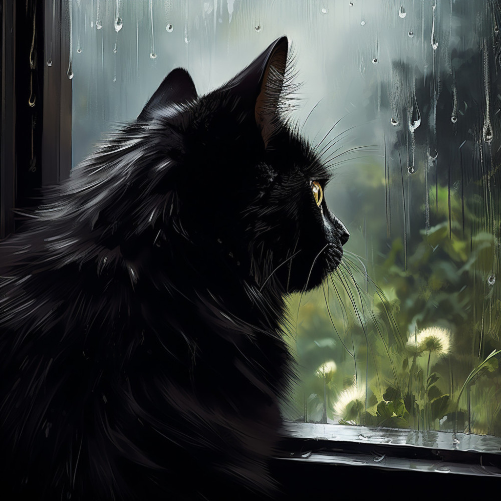 Perfección De Ronroneo Del Gato