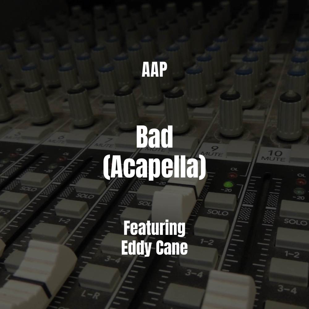 Bad (Acapella|Explicit)