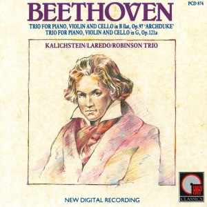 อัลบัม Beethoven: Trios for Piano, Violin & Cello ศิลปิน Kalichestein, Laredo, Robinson Trio