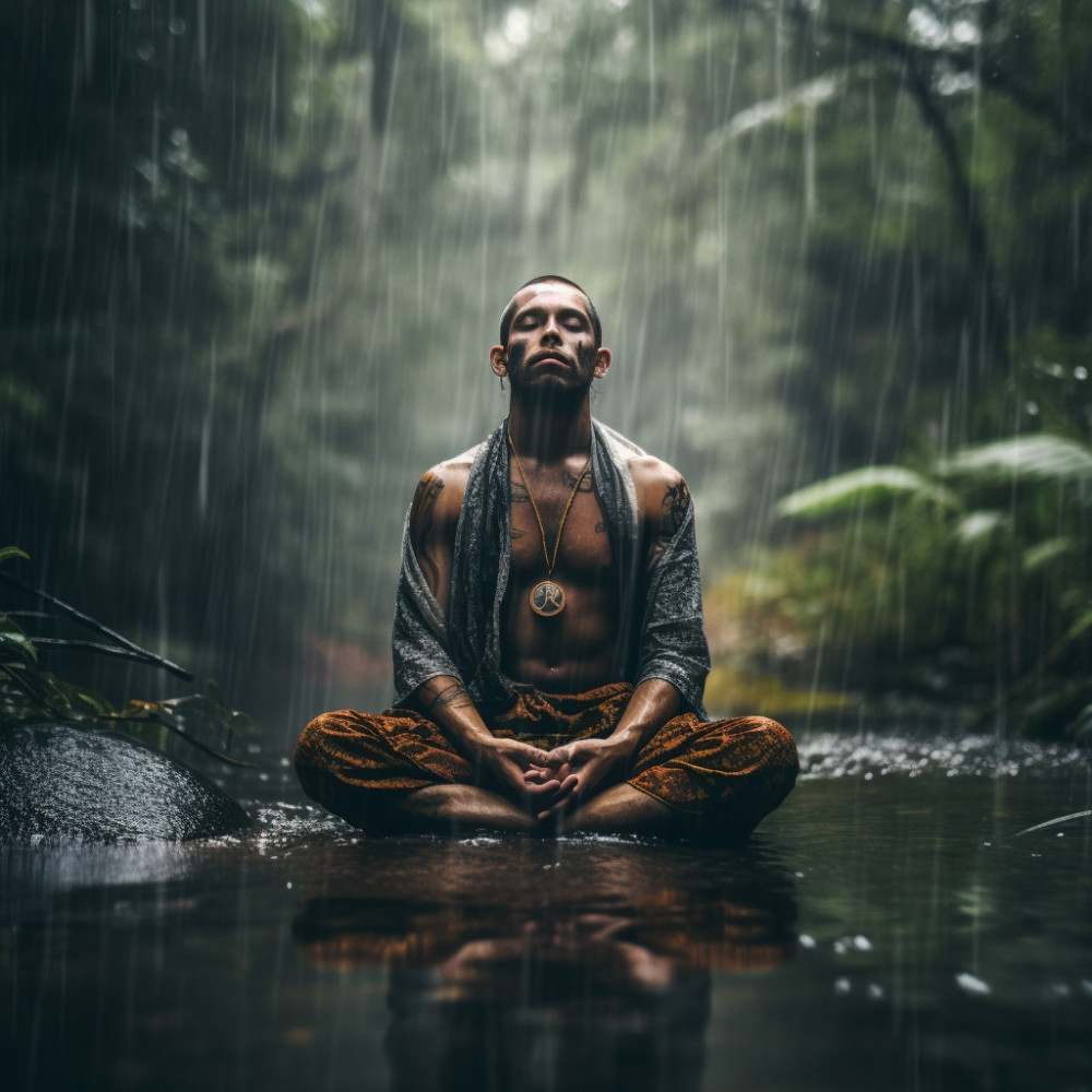 Zona Zen Bajo La Lluvia