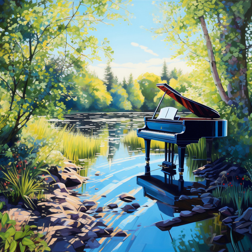 Flowing Stream's Piano Dreams