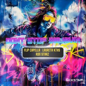 ดาวน์โหลดและฟังเพลง Don't Stop Believin' พร้อมเนื้อเพลงจาก Flip Capella