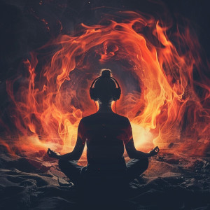 Meditation Music Playlist的專輯Fire Meditation Harmony: Calm Music