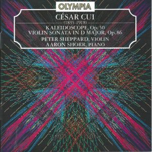 收聽César Cui的24 Pieces for Violin and Piano, Op.50 'Kaleidoscope': No.23 Petit Caprice (其他)歌詞歌曲