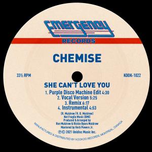 Chemise的专辑She Can't Love You (Purple Disco Machine Edit)