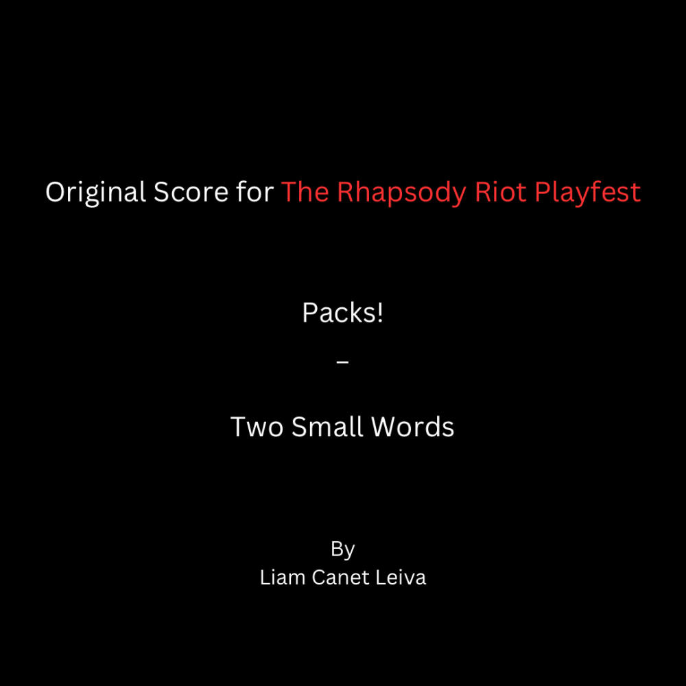 Two Small Words Opening