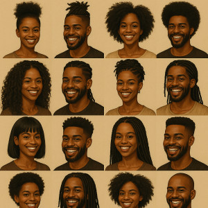 Album Black Hair: (A Sound) from Kingsley Kings Laurent