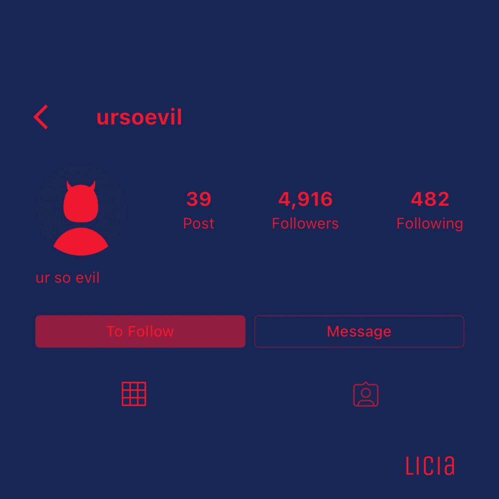 ur so evil