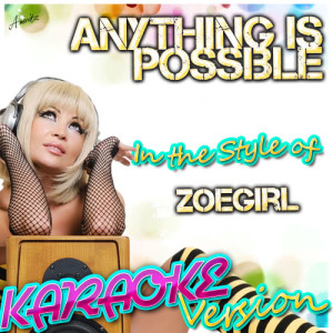 Ameritz - Karaoke的專輯Anything Is Possible (In the Style of Zoegirl) [Karaoke Version]